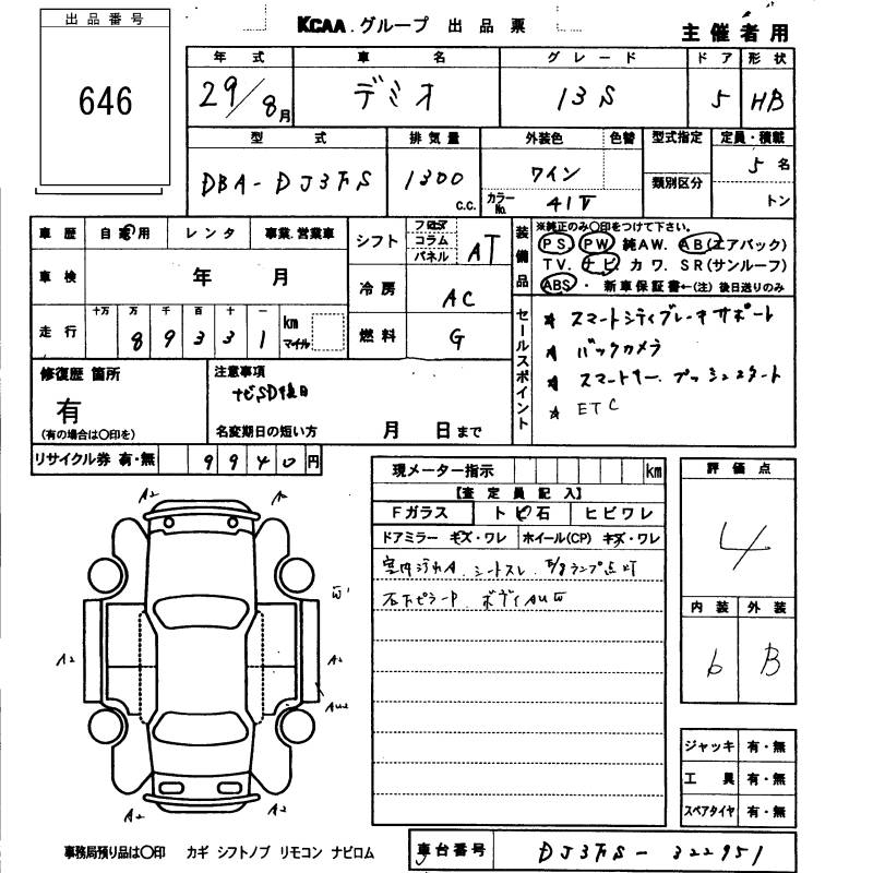 MAZDA DEMIO