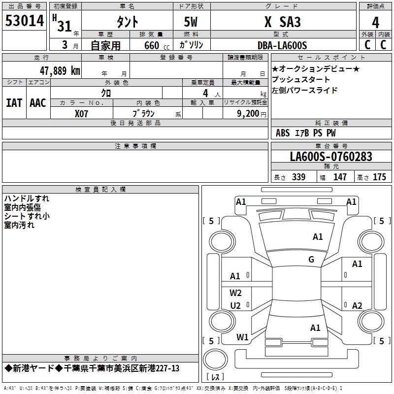 DAIHATSU TANTO