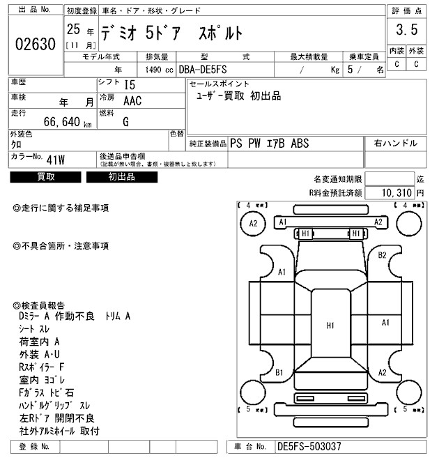MAZDA DEMIO