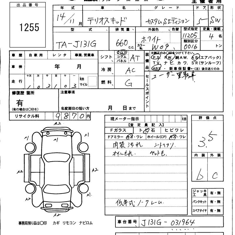 DAIHATSU TERIOS KID