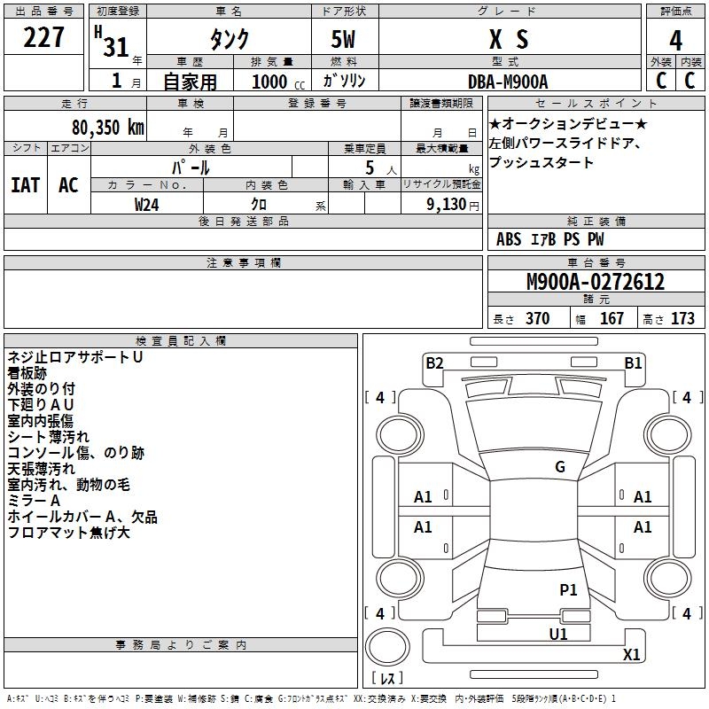 TOYOTA TANK