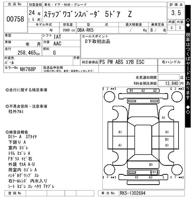 HONDA STEPWGN