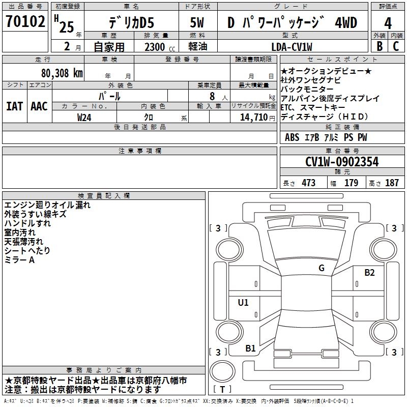 MITSUBISHI DELICA D:5