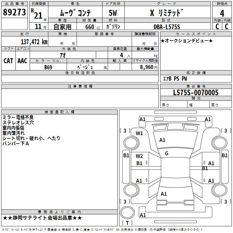 DAIHATSU MOVE CONTE