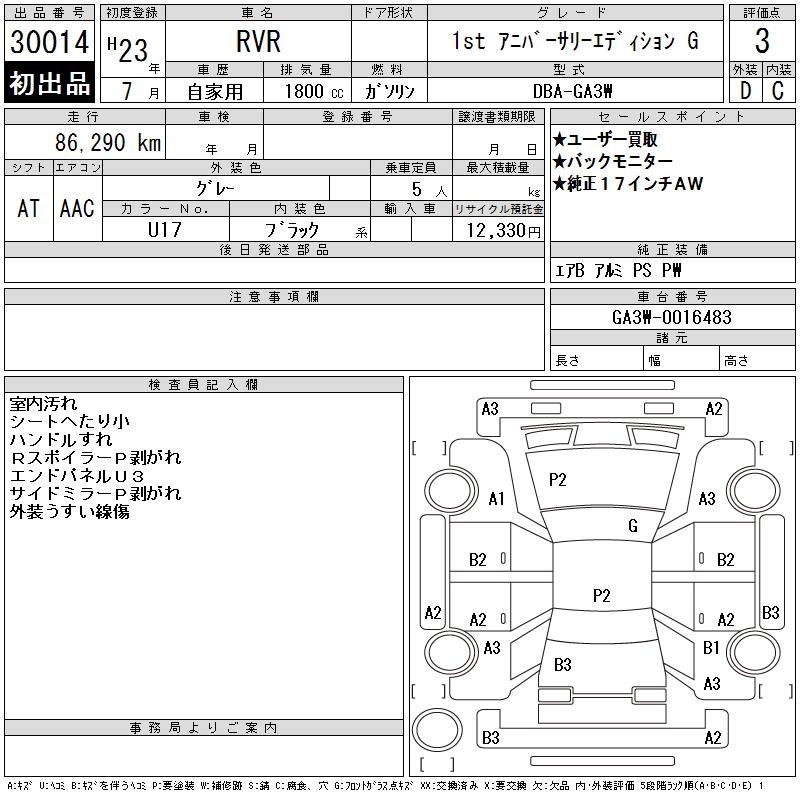 MITSUBISHI RVR