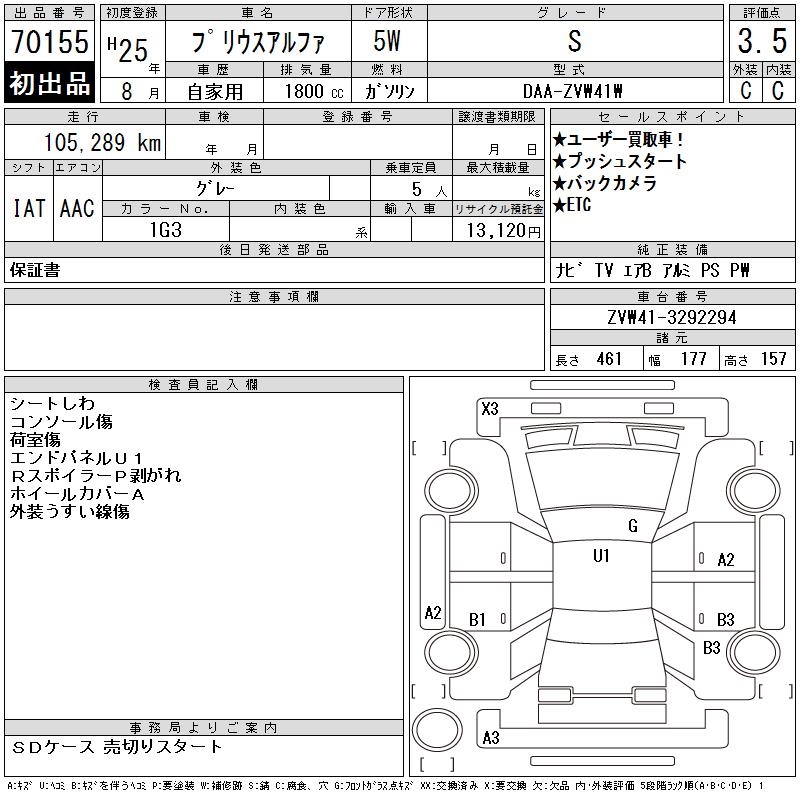 TOYOTA PRIUS ALPHA