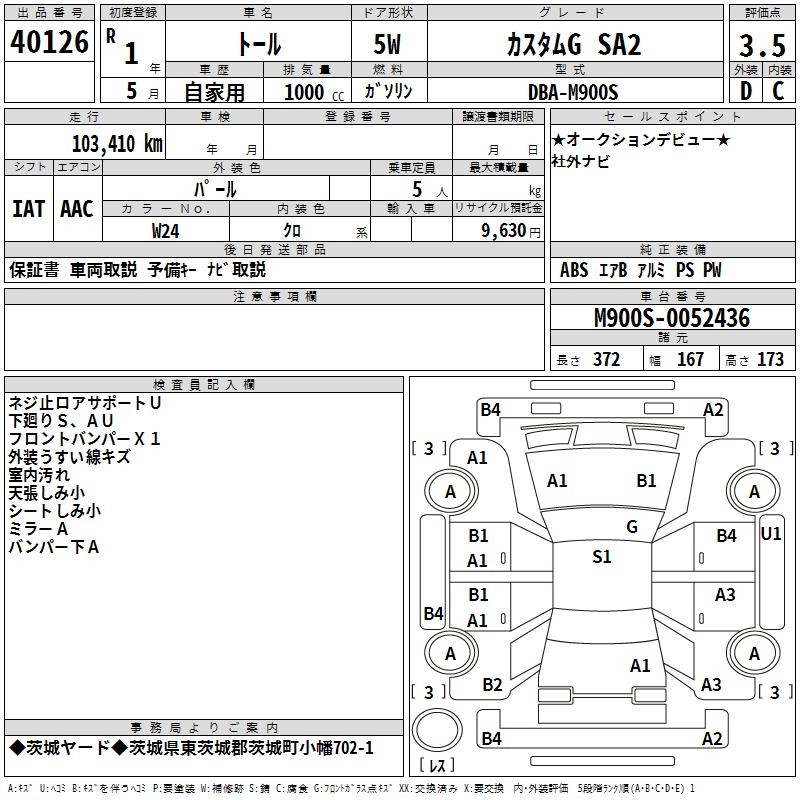 DAIHATSU THOR