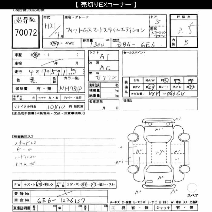 HONDA FIT