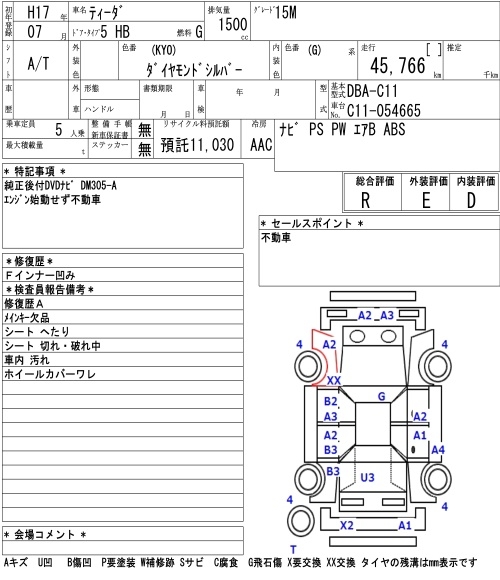 NISSAN TIIDA