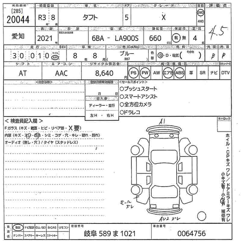 DAIHATSU TAFT