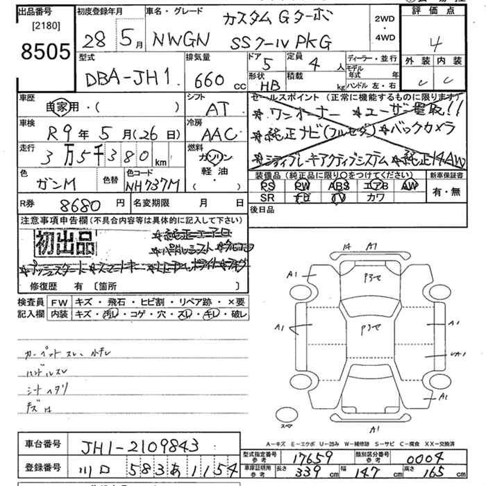 HONDA N-WGN