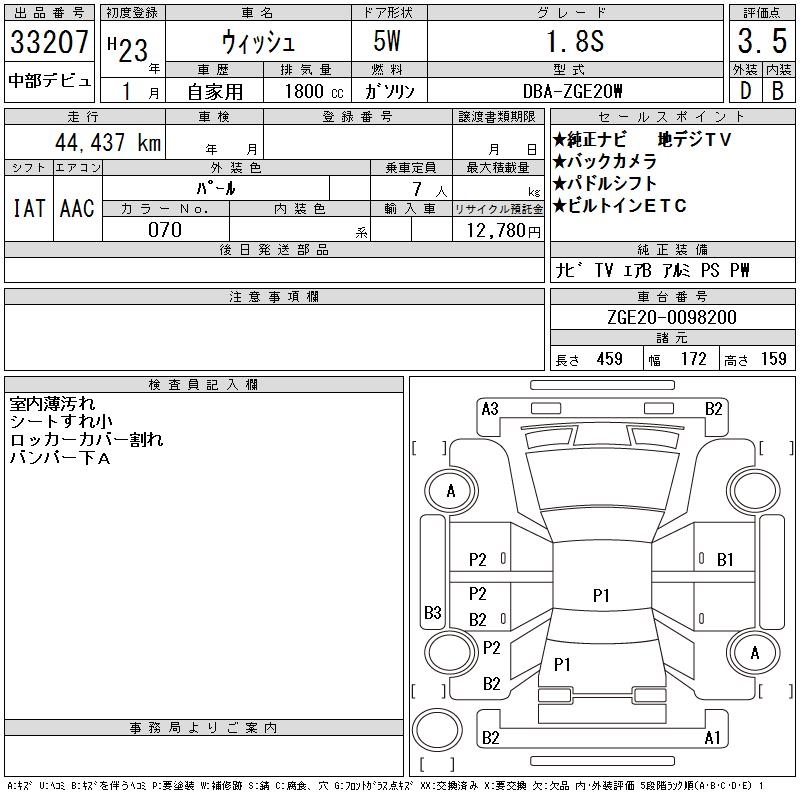 TOYOTA WISH