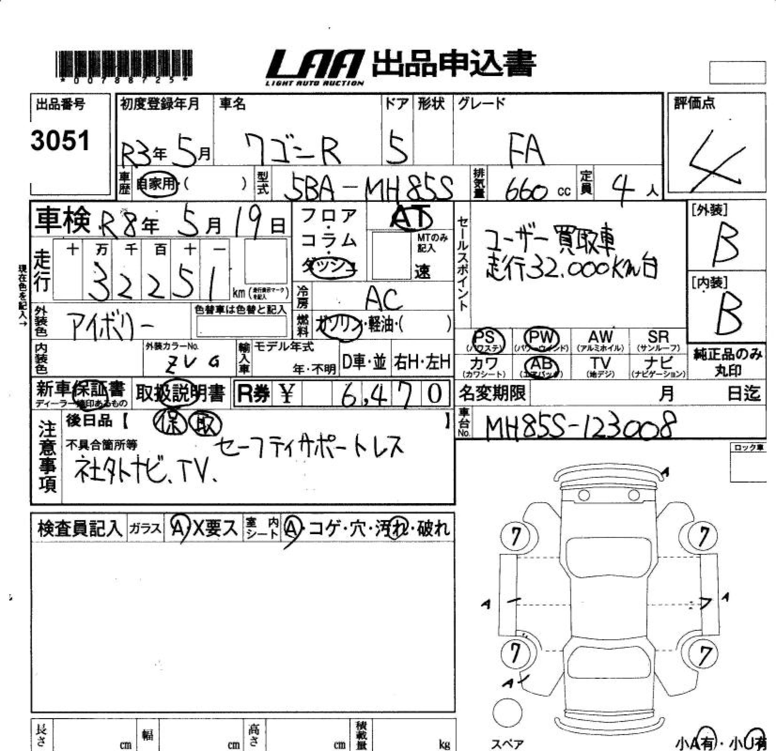 SUZUKI WAGON R