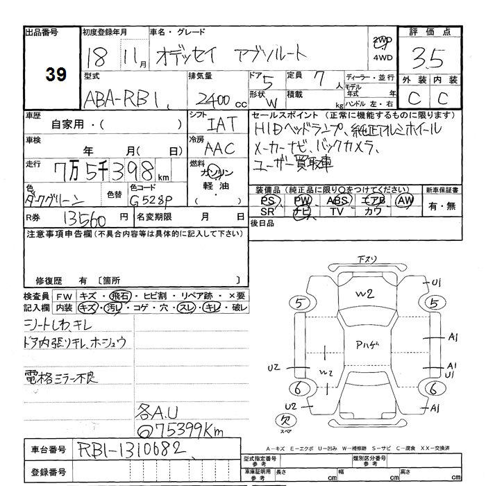 HONDA ODYSSEY