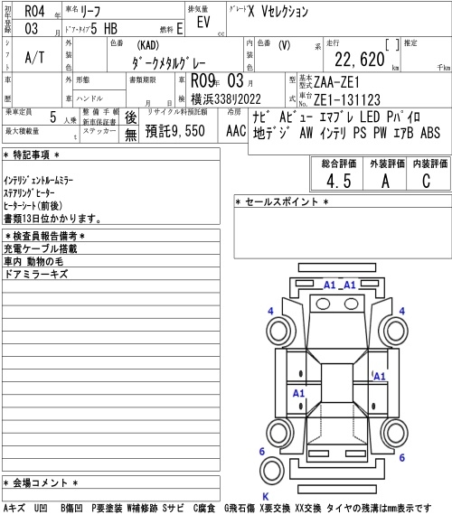 NISSAN LEAF
