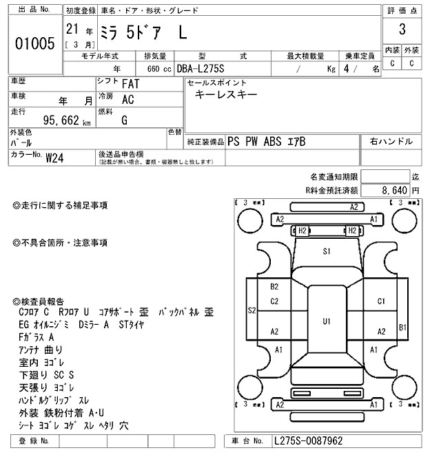 DAIHATSU MIRA