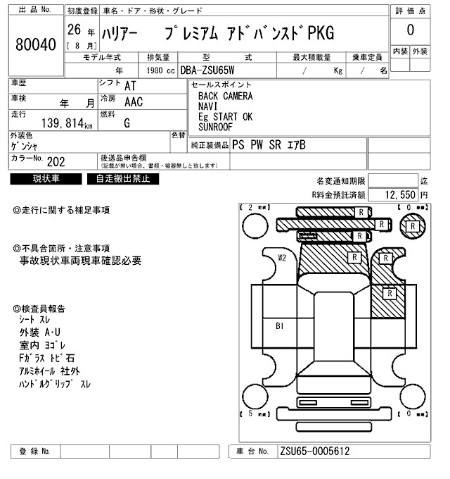 TOYOTA HARRIER