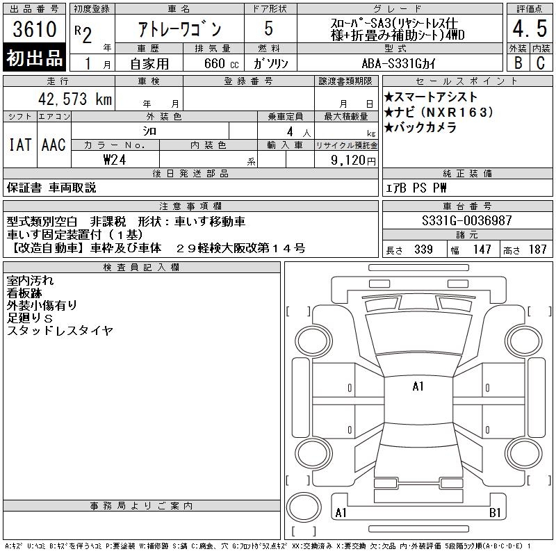 DAIHATSU ATRAI