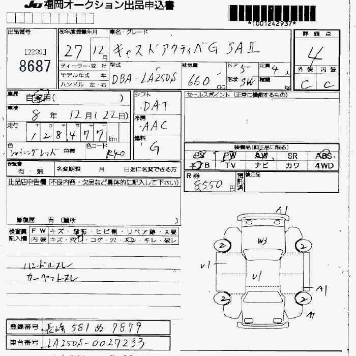 DAIHATSU CAST