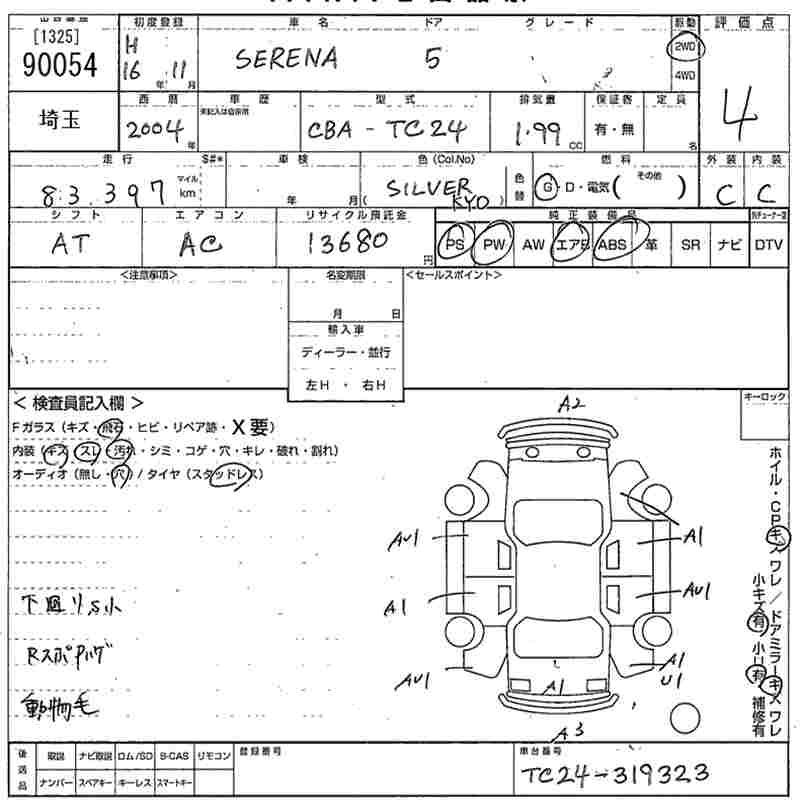 NISSAN SERENA