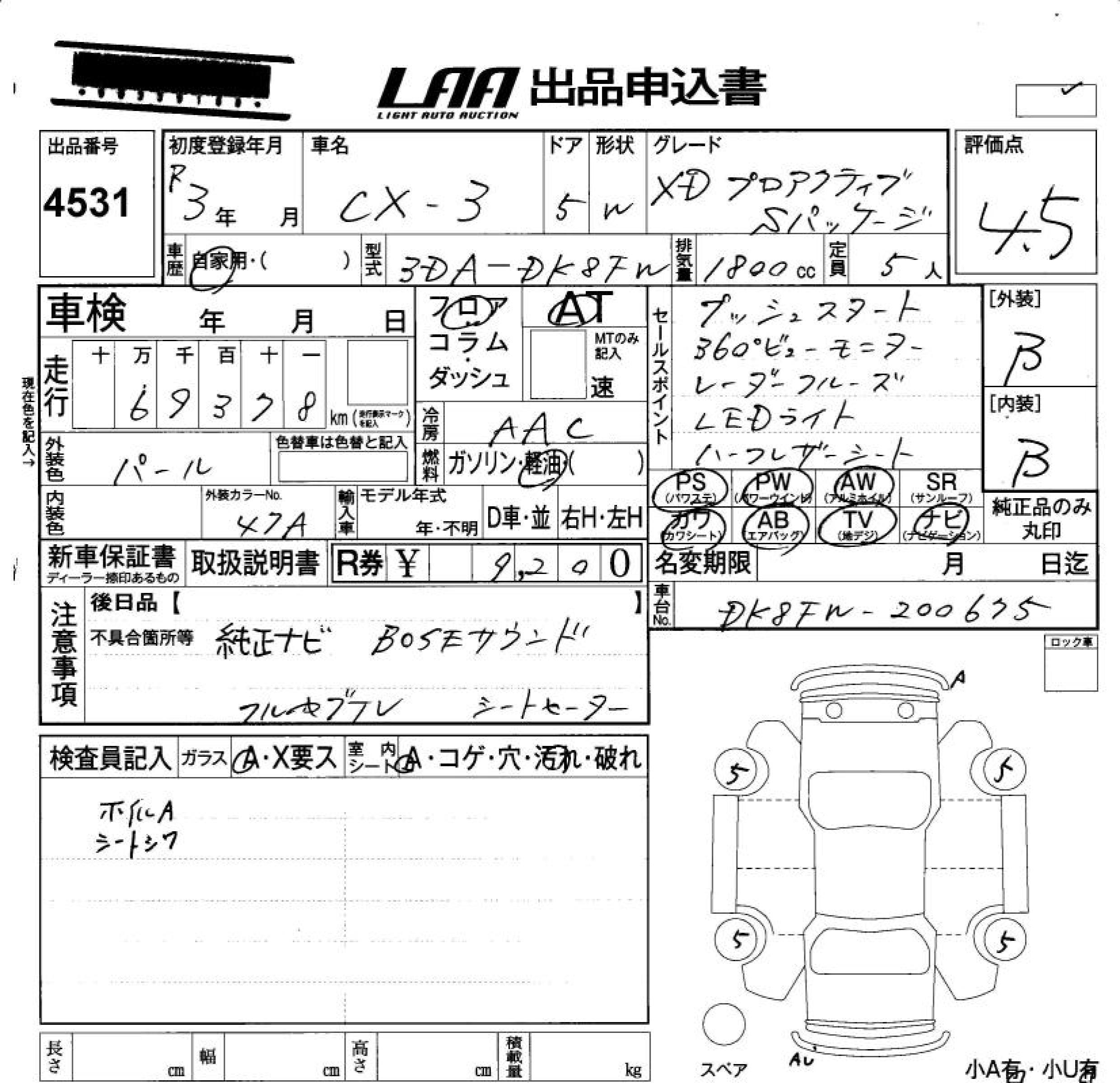 MAZDA CX-3