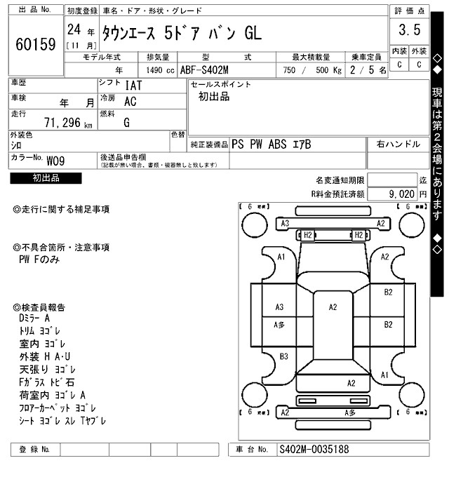TOYOTA TOWN ACE