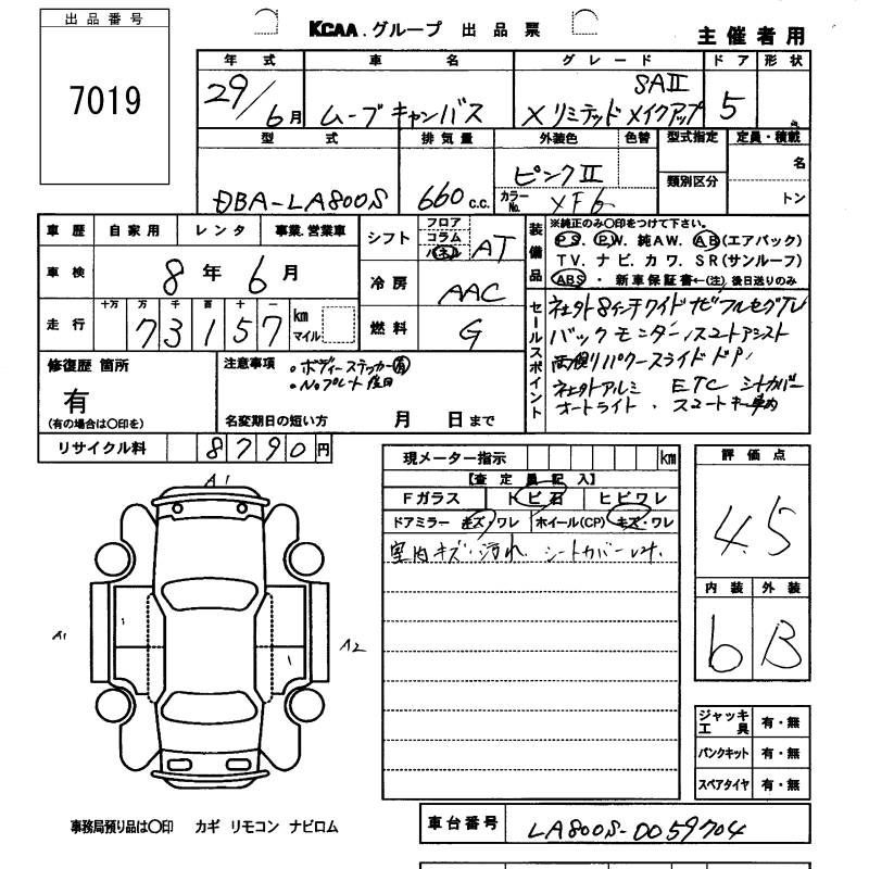 DAIHATSU MOVE CANBUS