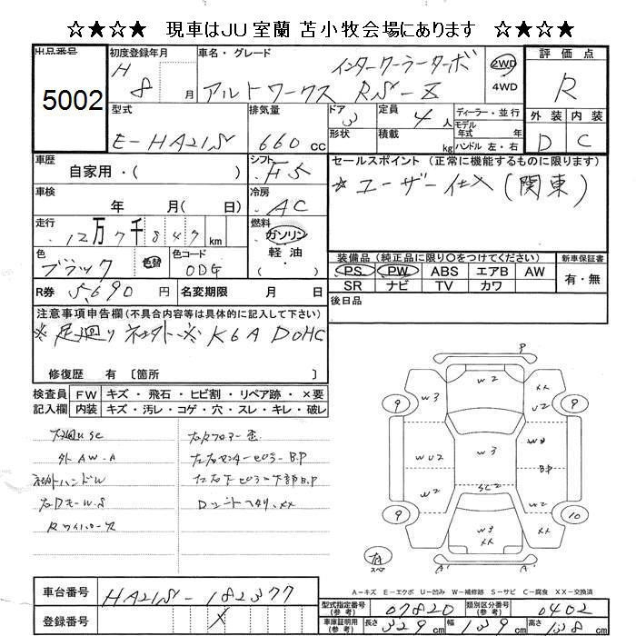 SUZUKI WORKS