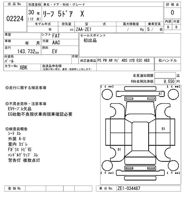 NISSAN LEAF