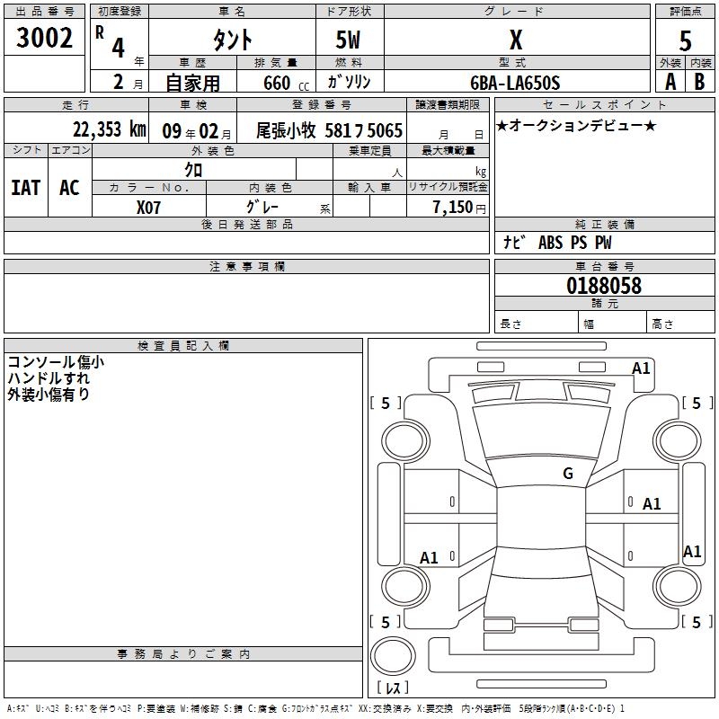 DAIHATSU TANTO