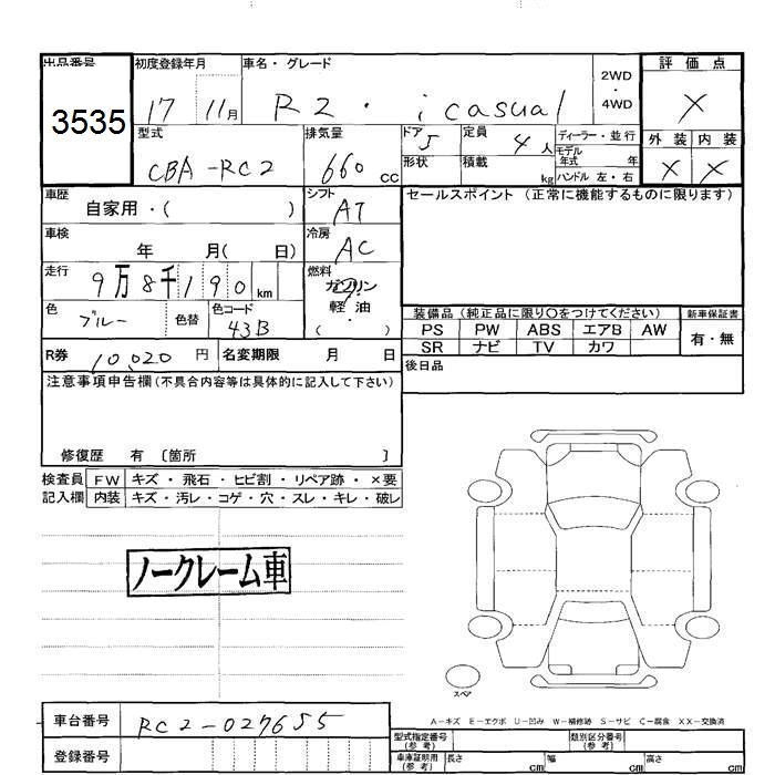 SUBARU R2