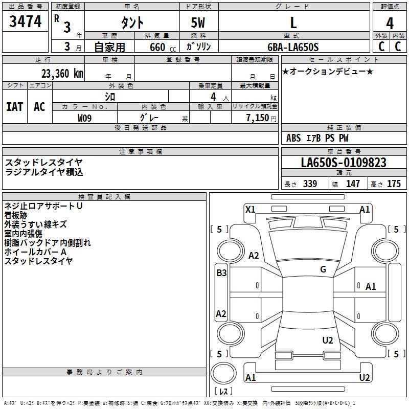 DAIHATSU TANTO