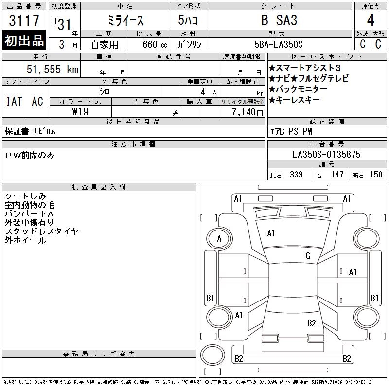 DAIHATSU MIRA E:S