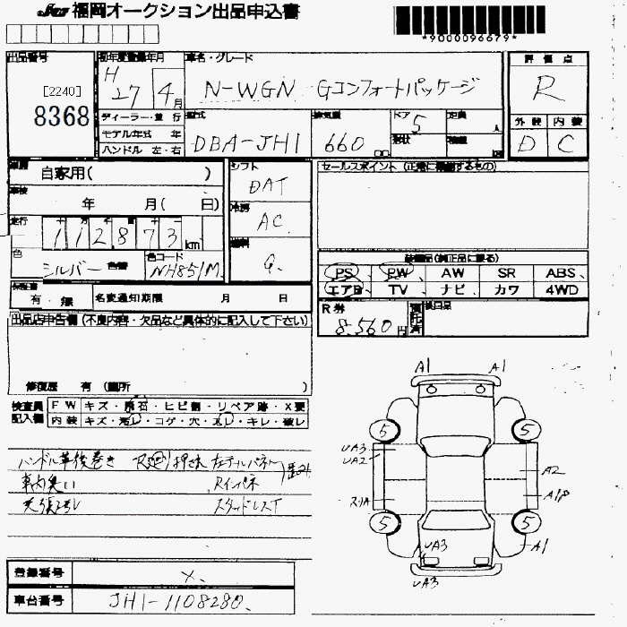HONDA N-WGN