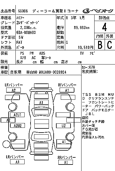 TOYOTA HARRIER