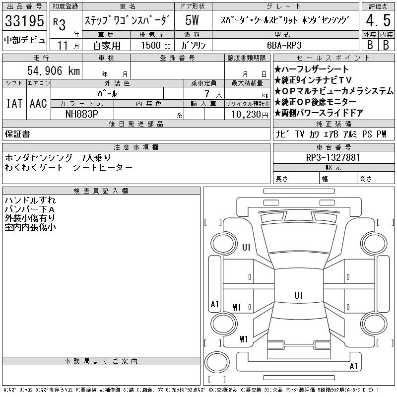 HONDA STEPWGN