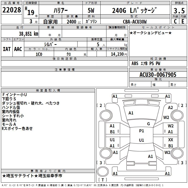 TOYOTA HARRIER