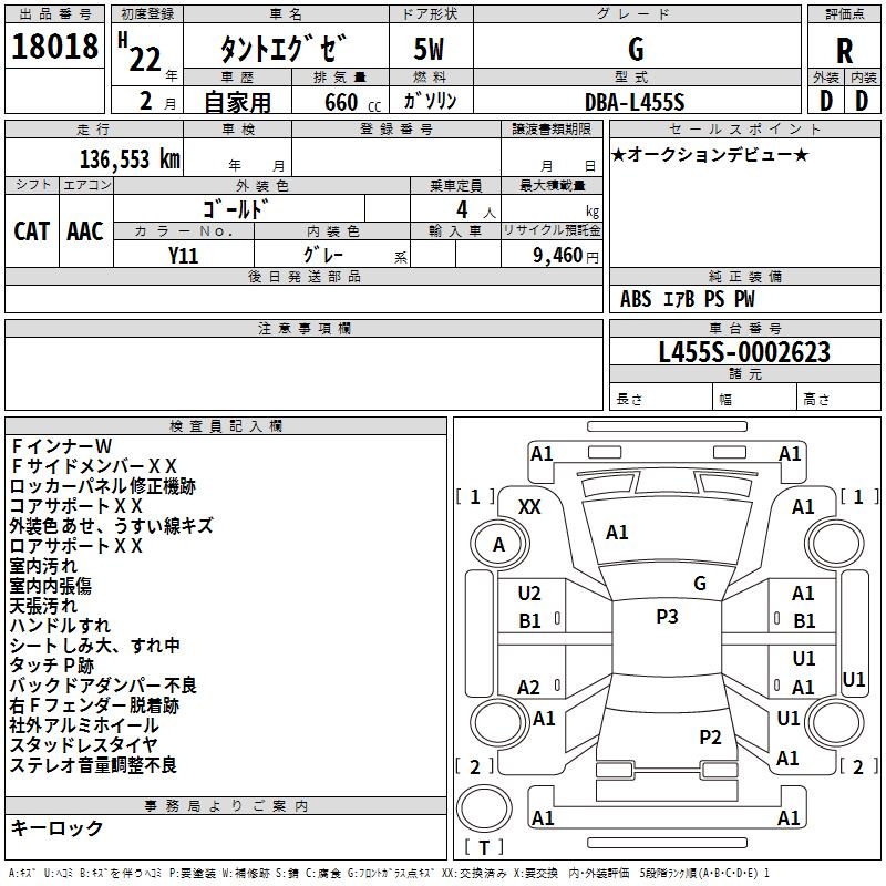 DAIHATSU TANTO EXE
