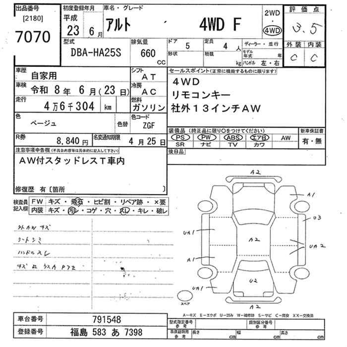 SUZUKI ALTO