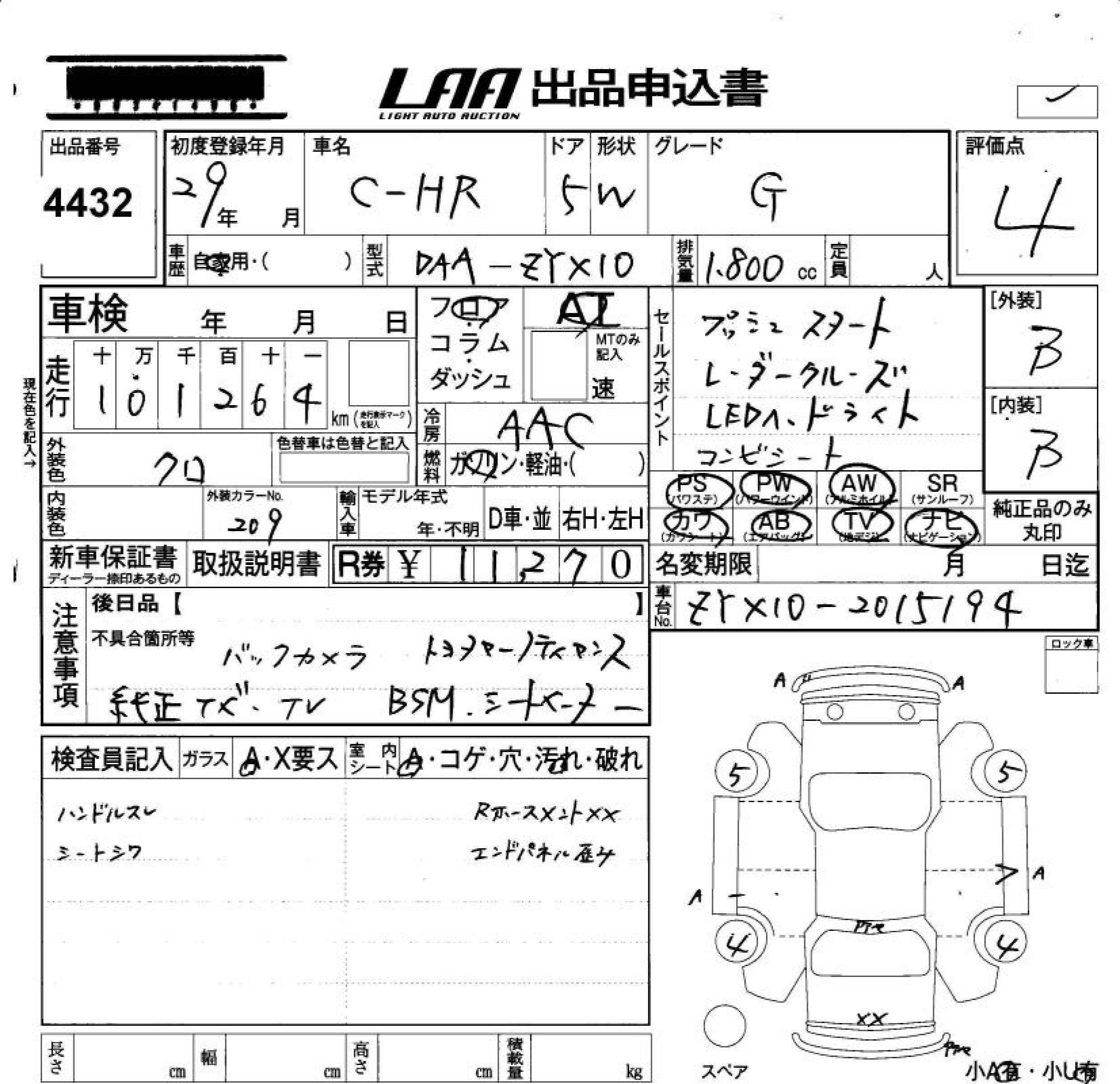 TOYOTA C-HR