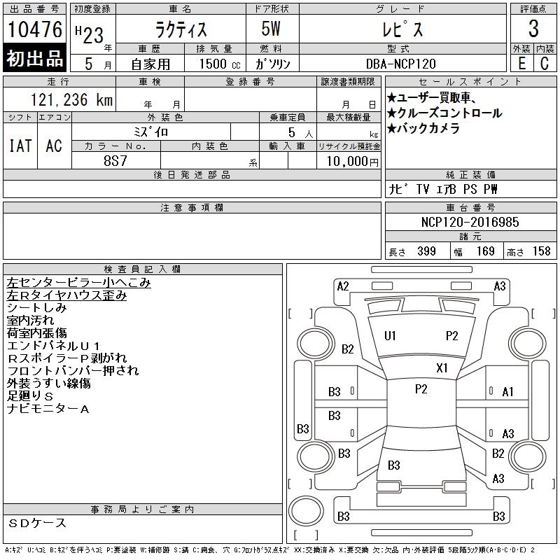 TOYOTA RACTIS