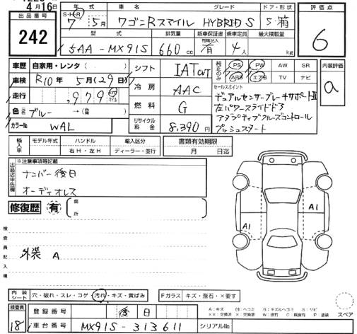 SUZUKI WAGON R SMILE
