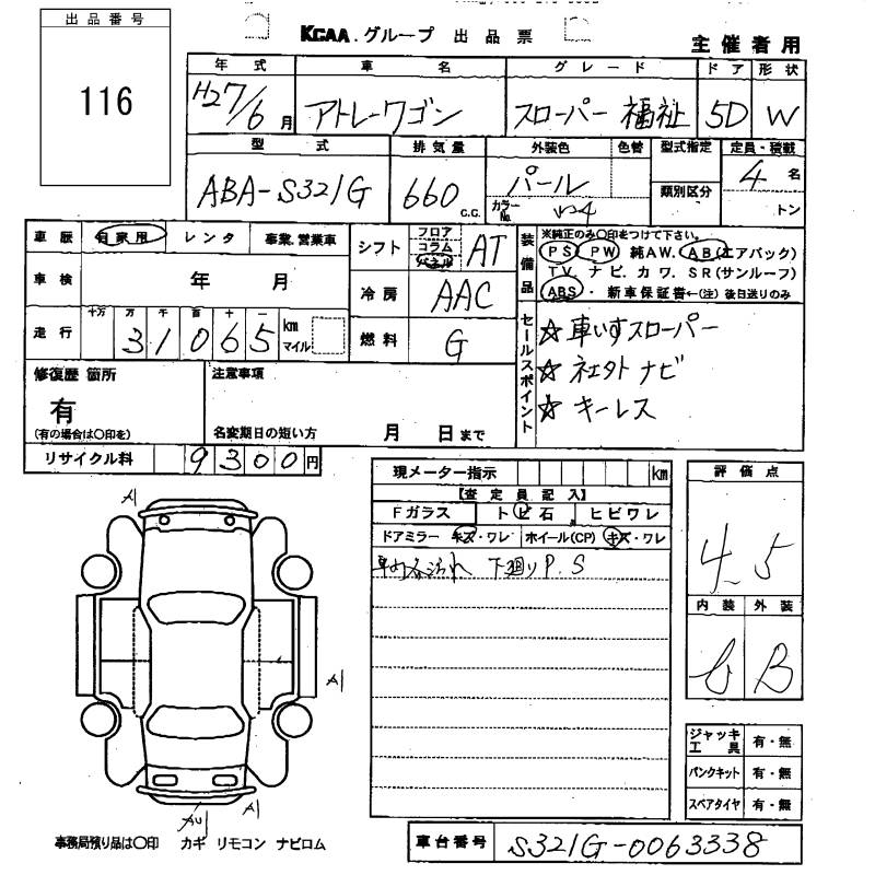 DAIHATSU ATRAI