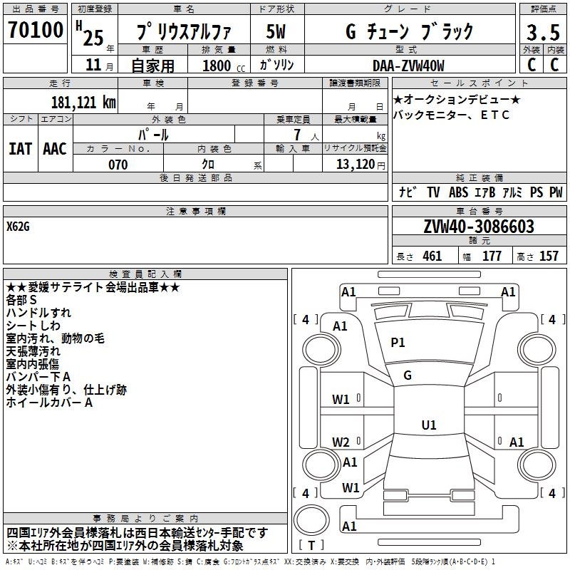 TOYOTA PRIUS ALPHA