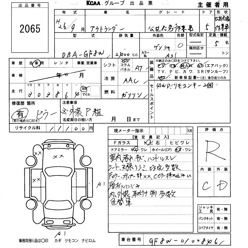 MITSUBISHI OUTLANDER