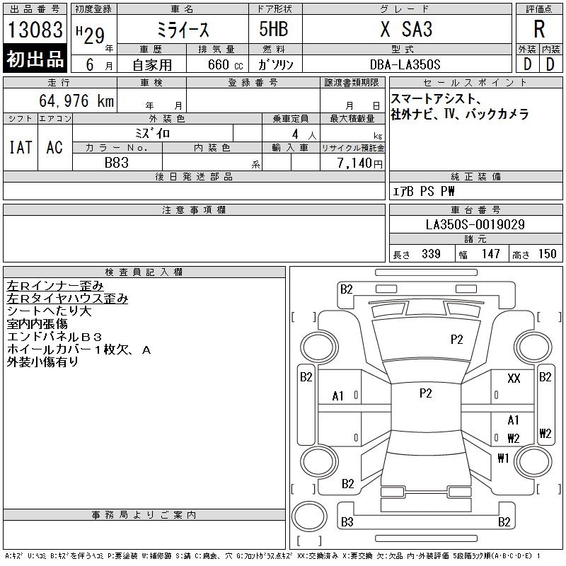 DAIHATSU MIRA E:S