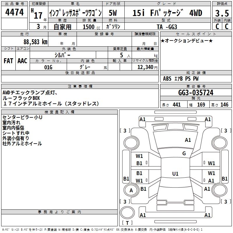 SUBARU IMPREZA