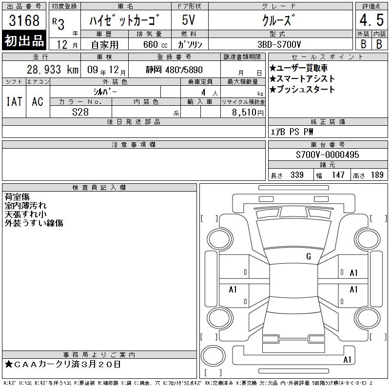 DAIHATSU ATRAI