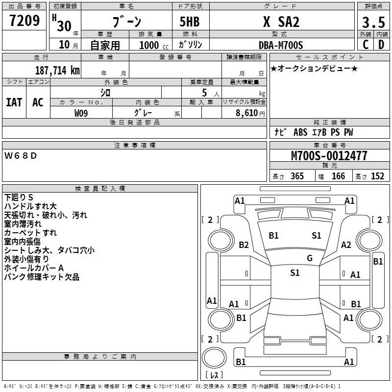 DAIHATSU BOON