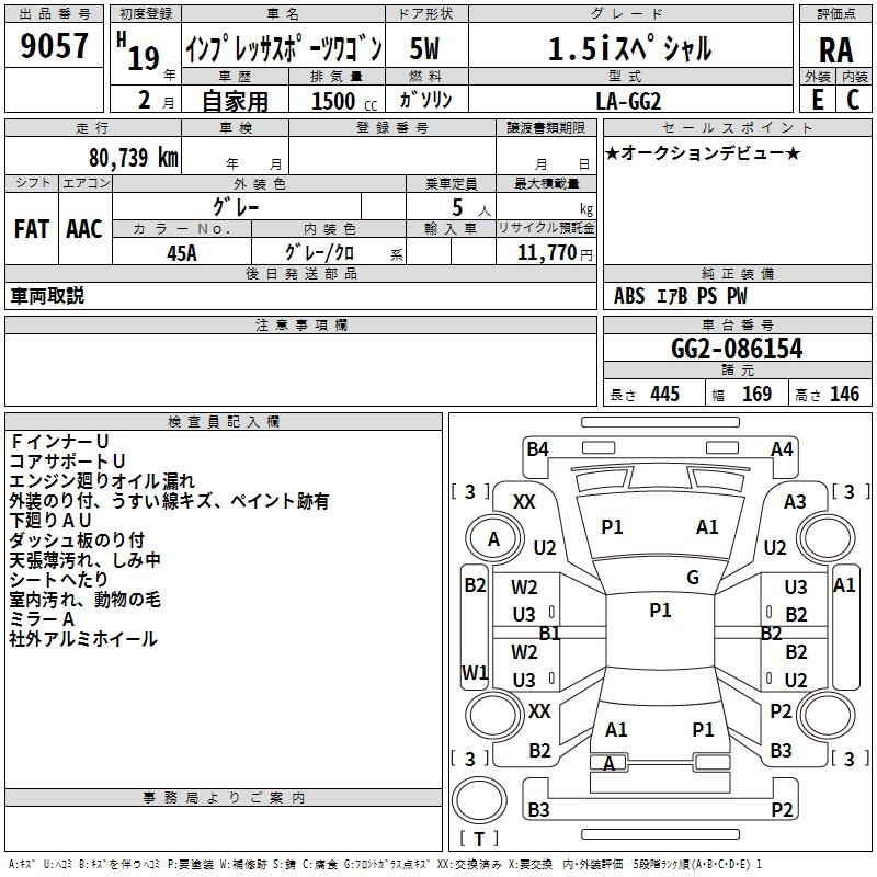 SUBARU IMPREZA